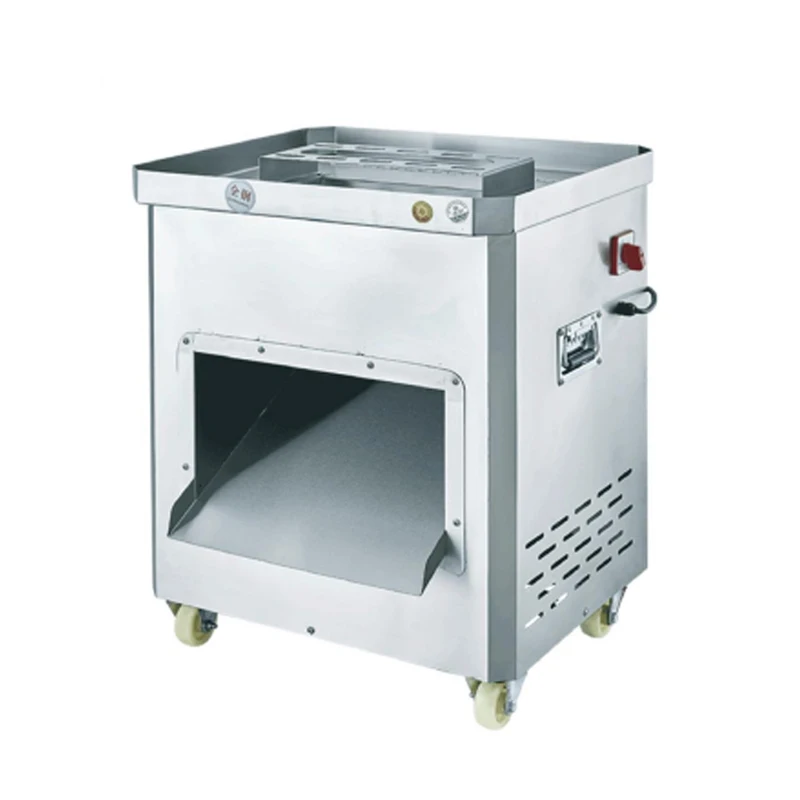 

High power commercial industrial meat cutter automatic stainless steel with motor