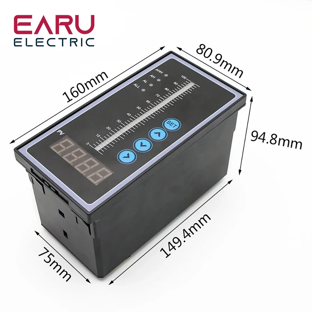 Imagem -03 - Saída Integral Óleo Líquido Sensor de Nível de Água Sonda Transmissora Detectar Controlador Float Switch para Bomba 420m 5m 10m 15m 20m