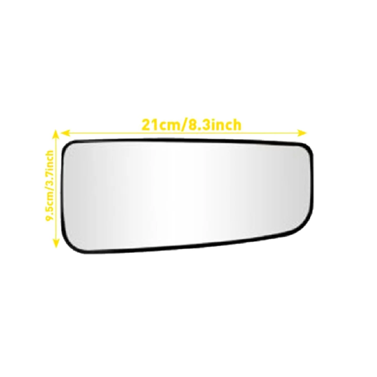 Left Door Wing Side Mirror Glass Heated with Backing Plate for Ford F150 2015-2020 Car Accessories FL3Z17K707V