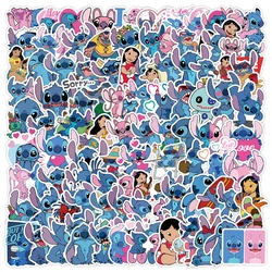 10/30/50/100pcs Disney Kawaii Lilo Stitch Graffiti Stickers Aesthetic Decals Laptop Notebook Suitcase Stationery Sticker Kid Toy