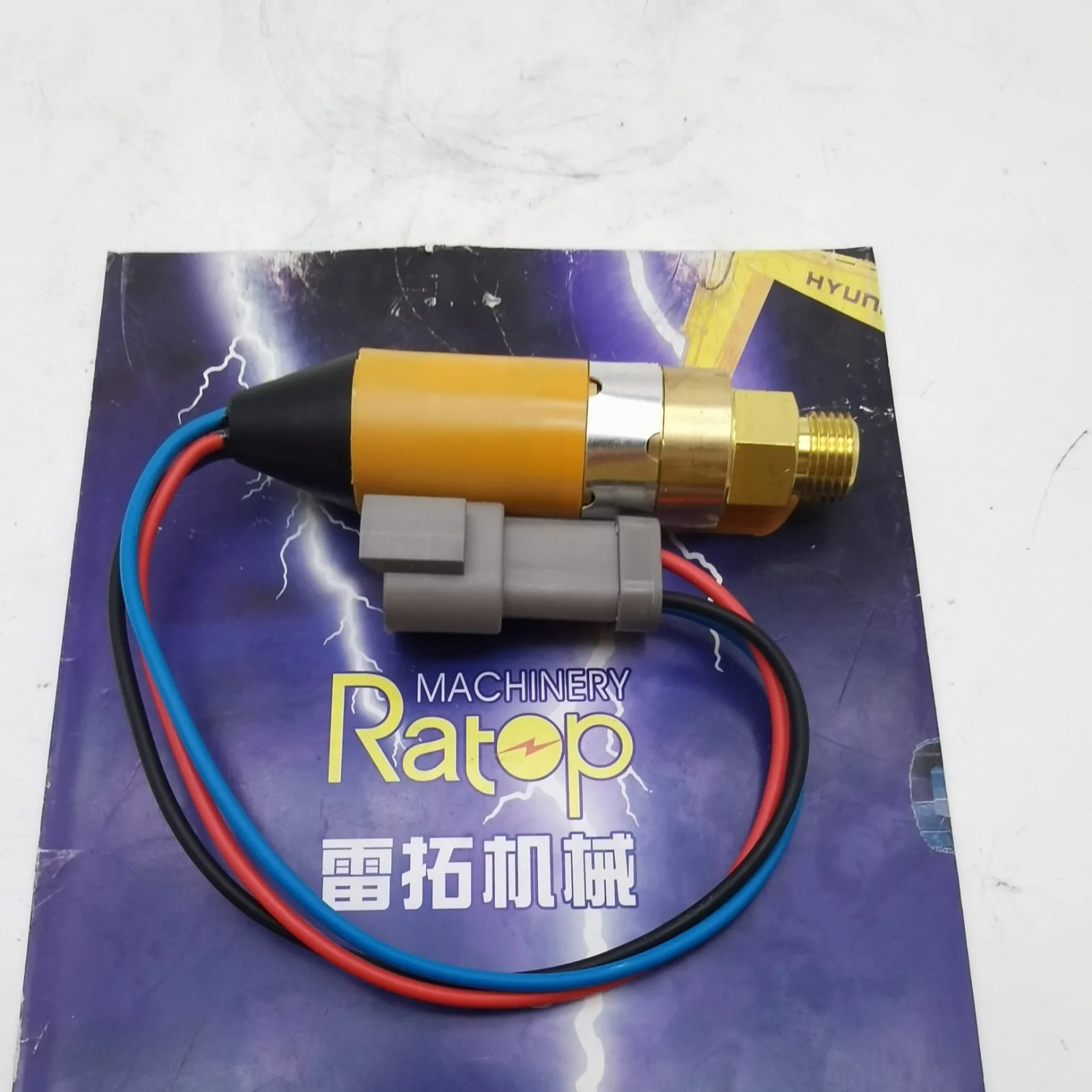 Excavator Parts Oil Pressure Sensor 3E-6455 3E6455 For Carterpilla E330B 3306