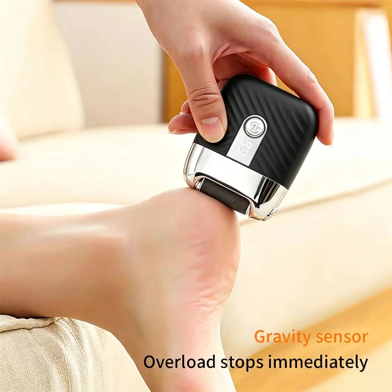 Rechargeable Electric Foot Grinder Dead Skin Remover Calluses Feet Scrubber Electric Foot File Dry Dead Cracked Foot Care Repair