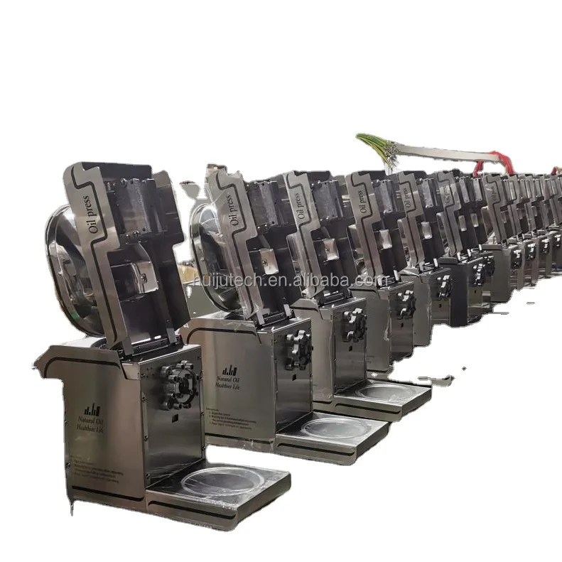 

Factory Supplier 5-7kg/h Mini Oil Press Machine, Cold Press Oil Machine/coconut Oil Press Machine For Sale HJ-P10