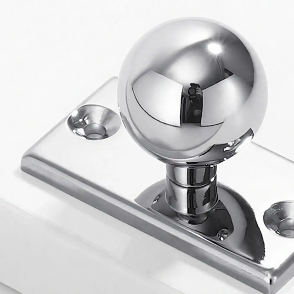 Brushed Nickel Handle Polished Chrome Door Knobs Zinc Alloy Handles Decorative Cabinet Drawer Pulls Square Half Dummy Closet