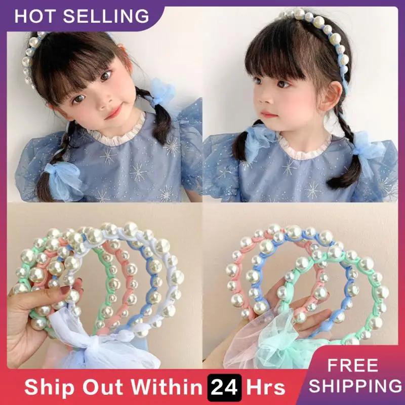 

Галстук-бабочка, головной убор, не стягивающие уши, есть несколько цветов на выбор, детская лента для волос с жемчугом