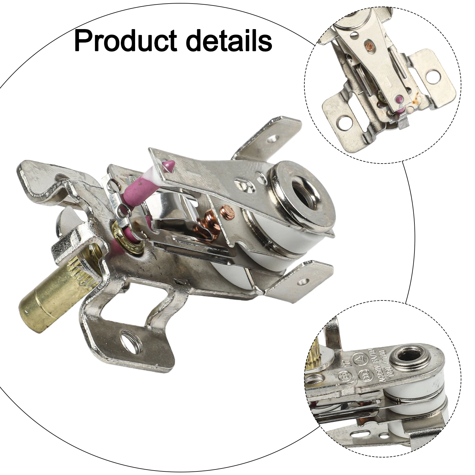 Electric Oven Thermostat KST-168 250V16A T250 100-250 Degrees Half A Turn Adjustable Temperature Switch For Electric Heaters image 5