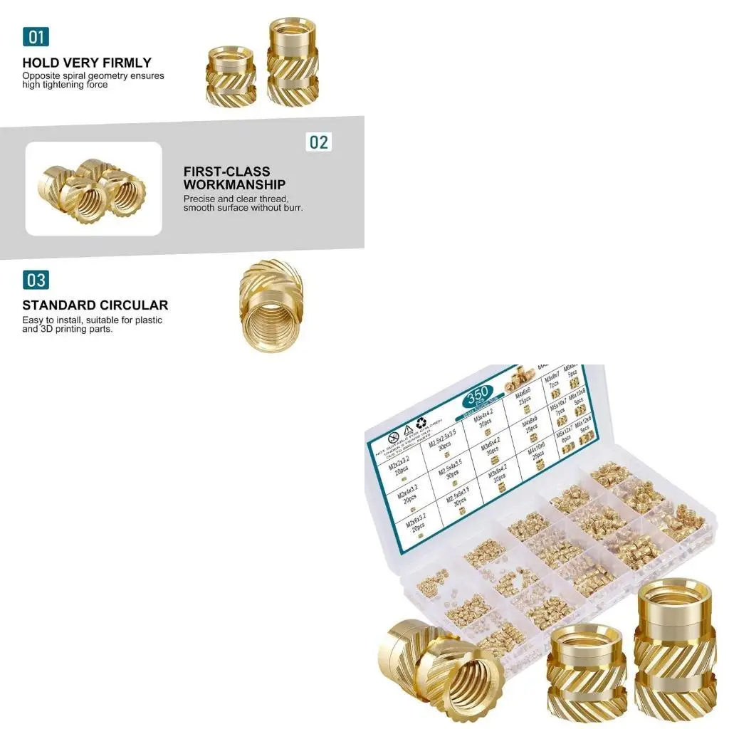 

R9UF Essential Inserts Collection Comprehensive Inserts Assortment for Plastic Part