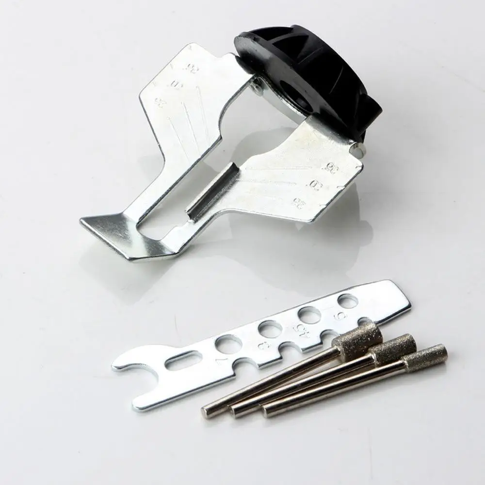 2Sets Electric Chainsaw Sharpening Kit Grinding Chain Polishing Accessory Kit Sharpening Saw Serrated Grinding Tools Power Tools