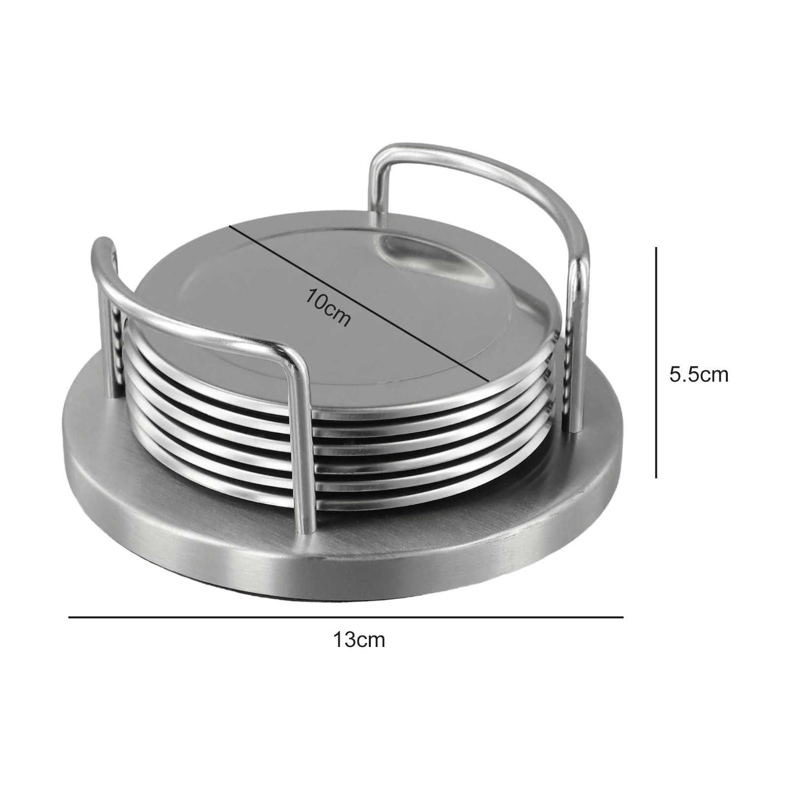 Stainless Steel Heat Insulation Trivet for Kitchen Counter Table and Grill Use with Functional Design and Practical Dimensions