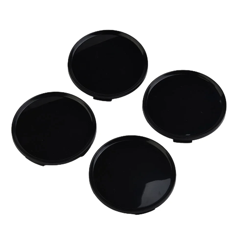 

4pcs 63mm 58mm ABS Black Sliver Car Vehicle Wheel Hub Center Cap Cover Set Accessories For Vehicles Parts