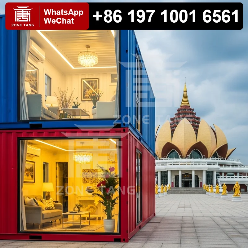 

Flat Pack House Commercial Shop Big Container House 2 Story Shipping Container House Manufactured Homes Small House Small Houses