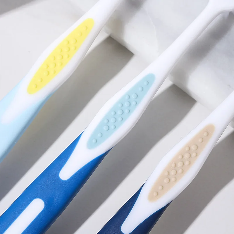 High-end soft-bristled toothbrush adult set household high-end toothbrush set of three