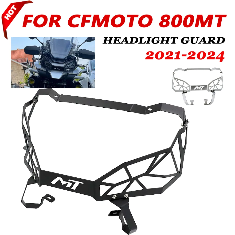 

Motorcycle MT800 Headlamp Headlight Guard Grille Protection Cover For CFMOTO 800MT MT 800 MT 2021 2022 2023 2024 Accessories