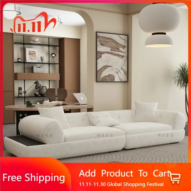 

White Accent Living Room Sofas Modern Minimalist Armchair Couch Living Room Sofas Puffs Cloud Tumbonas Playa Library Furniture