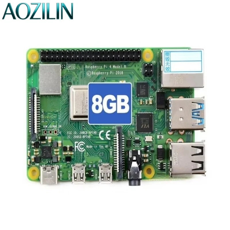 

AOZILIN Embedded Compute Module 8GB RAM Single Board Computer Support DIY 4K Ultra HD Dual Network Port
