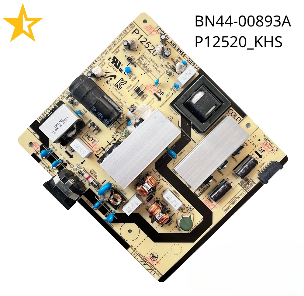 

BN44-00893A P12520_KHS Power Supply Board Card is for LC34H890WGNXGO LC34H890WJU LC34H890WGU TV accessories