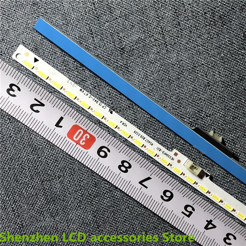 HE550HFD-B31 المادة مصباح RSAG7.820.5328 RSAG7.820.5329 1 قطعة = 54LED 337 مللي متر 100% جديد LCD إضاءة خلفية للتلفاز بار