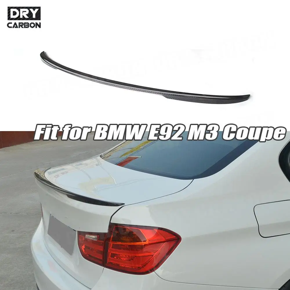 

Carbon Fiber Duck Wings Rear Spoiler Boot Lip for BMW 3 Series F30 F80 M3 320i 328i 335i 326D 2012-2018 Car Spoiler Decoration