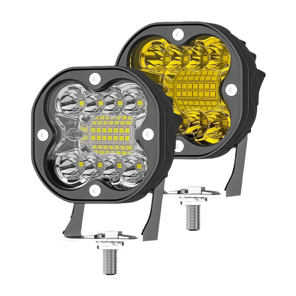 

3 inch LED Additional Driving Fog Light Combo auxiliary Spot Flood Work Light Moto 12V 24V Truck Jeep Offroad 4x4 ATV UTV