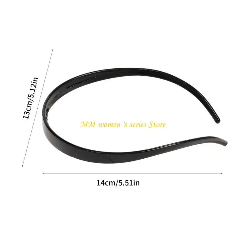 Q39C Gói 6 chiếc băng sợi không trượt với bộ ngực thiết kế bằng nhựa nhựa nhẹ cho phụ nữ trẻ nhiều màu