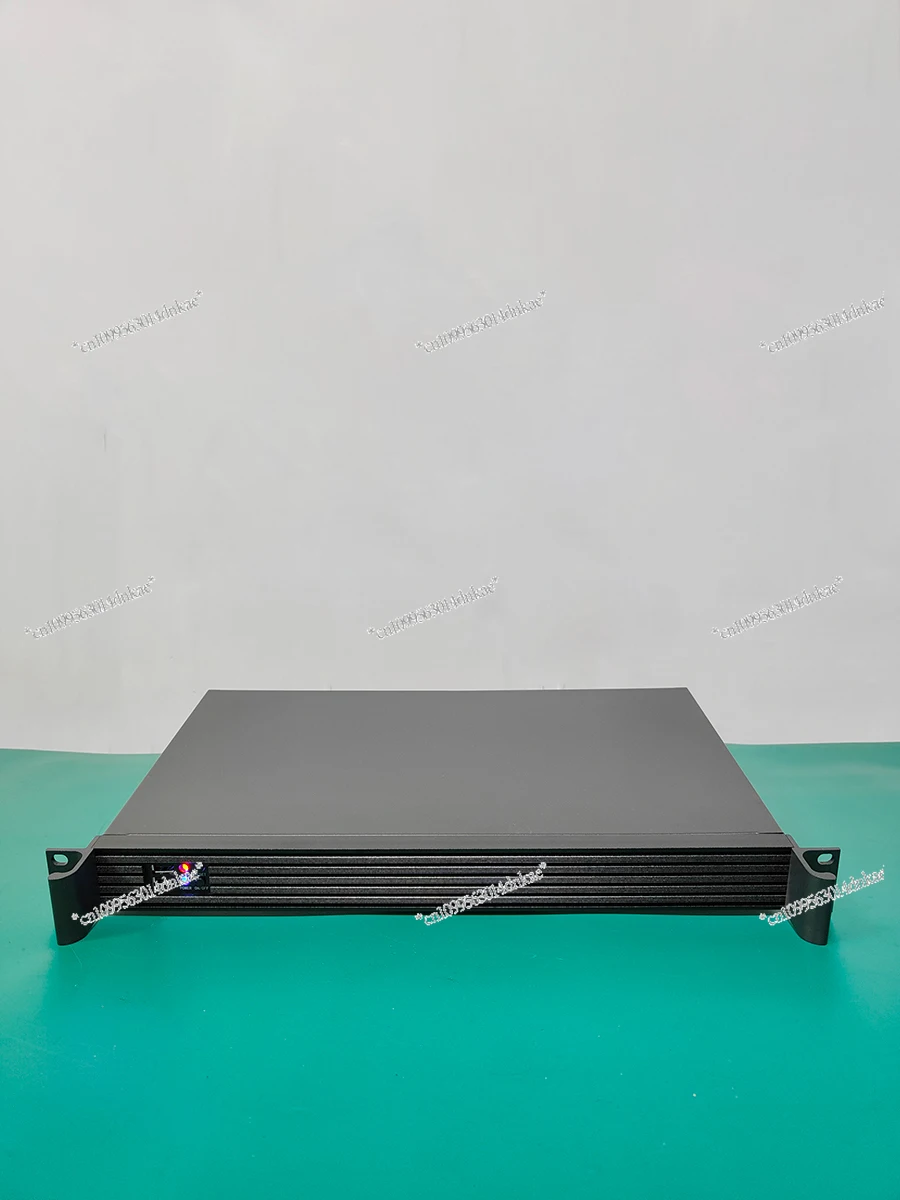 

1U Industrial Control Chassis Short 250170x170itx Main Board Small 1u Power Supply Aluminum Panel Firewall Monitoring Server