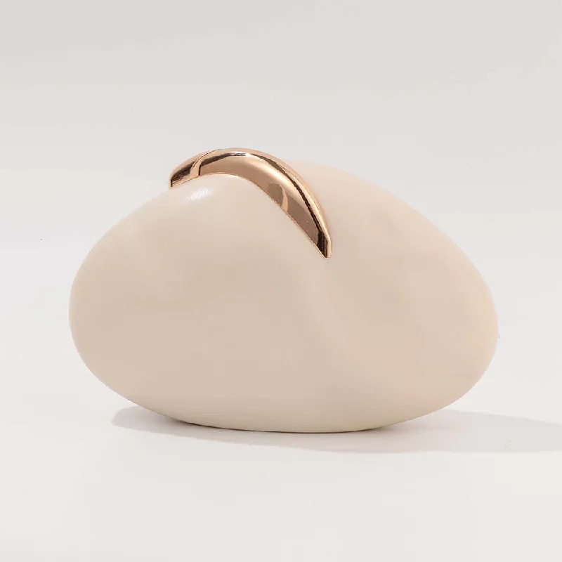 Borsa da sera in pelle Pu con pochette a tracolla alla moda Borsa da donna di lusso da spiaggia con paillettes interruttore decorativo dorato Mini borsa da festa