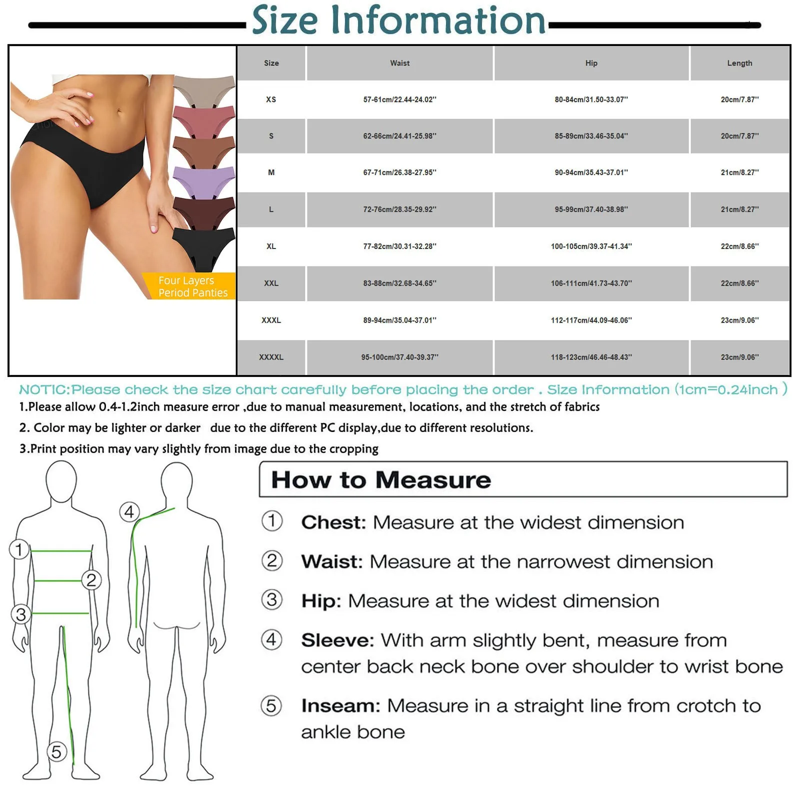 Swimming Trunks For Teenagers Women swimsuit Menstrual Leakproof Bikini Bottom Absorbent  Pants High Waist  Sport Bathing Suit image 6