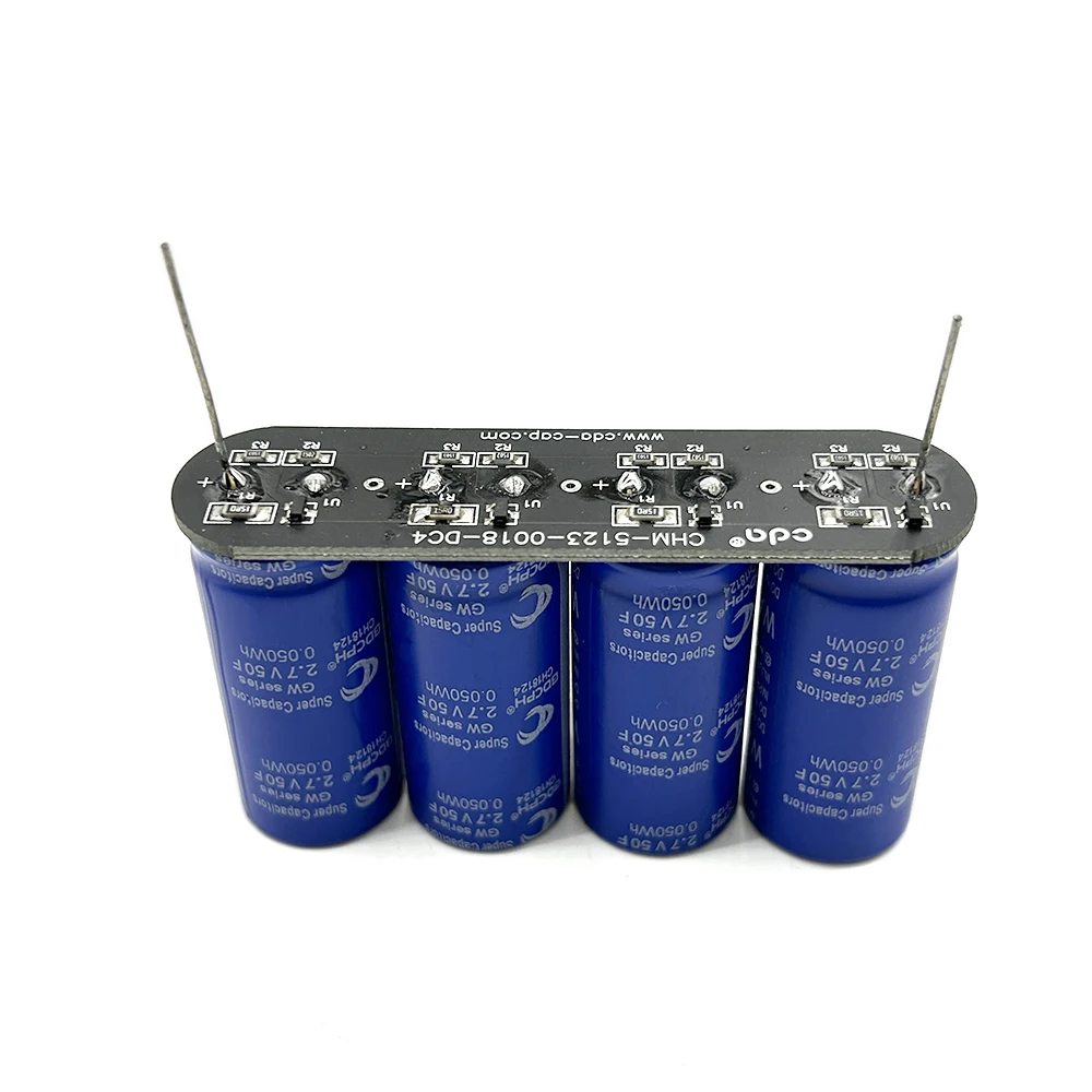 12.5F 10.8V Supercapacitor Module with Pins 2.7V 50F Small Device Experiment Capacitor for Electronics