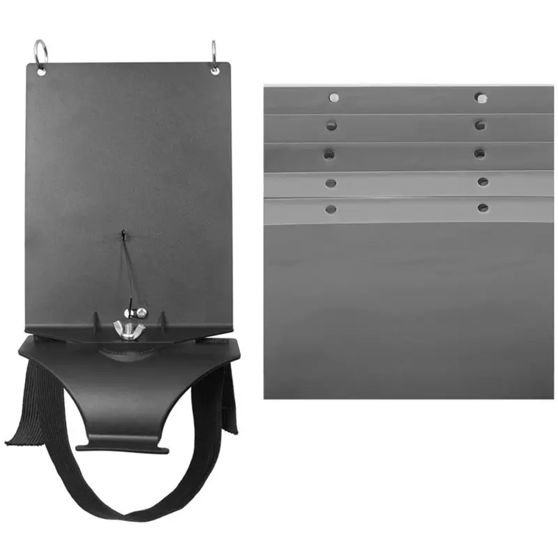 ABHS-Portable For Flute Lyre Music Stand With Flip Folder For Flute& Piccolo-Marching Band Compatible Music Holder