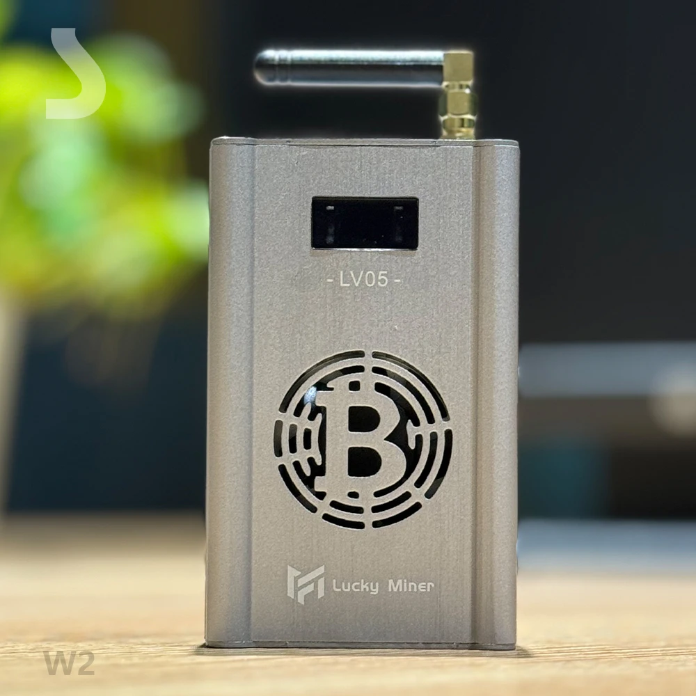 

BTC solo miner Lucky Miner LV05 V5 320GH/S Asic Wi-Fi лотерея машина многорежимный крипто-Майнер Nerdminer solo btc miner