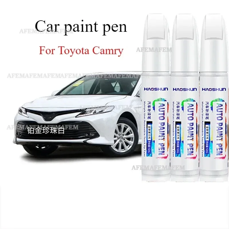 

For Toyota Camry Car Paint Pen Platinum Pearl White Scratch Repair Artifact Sea Diamond Blue Dot Pen For Car Scratches