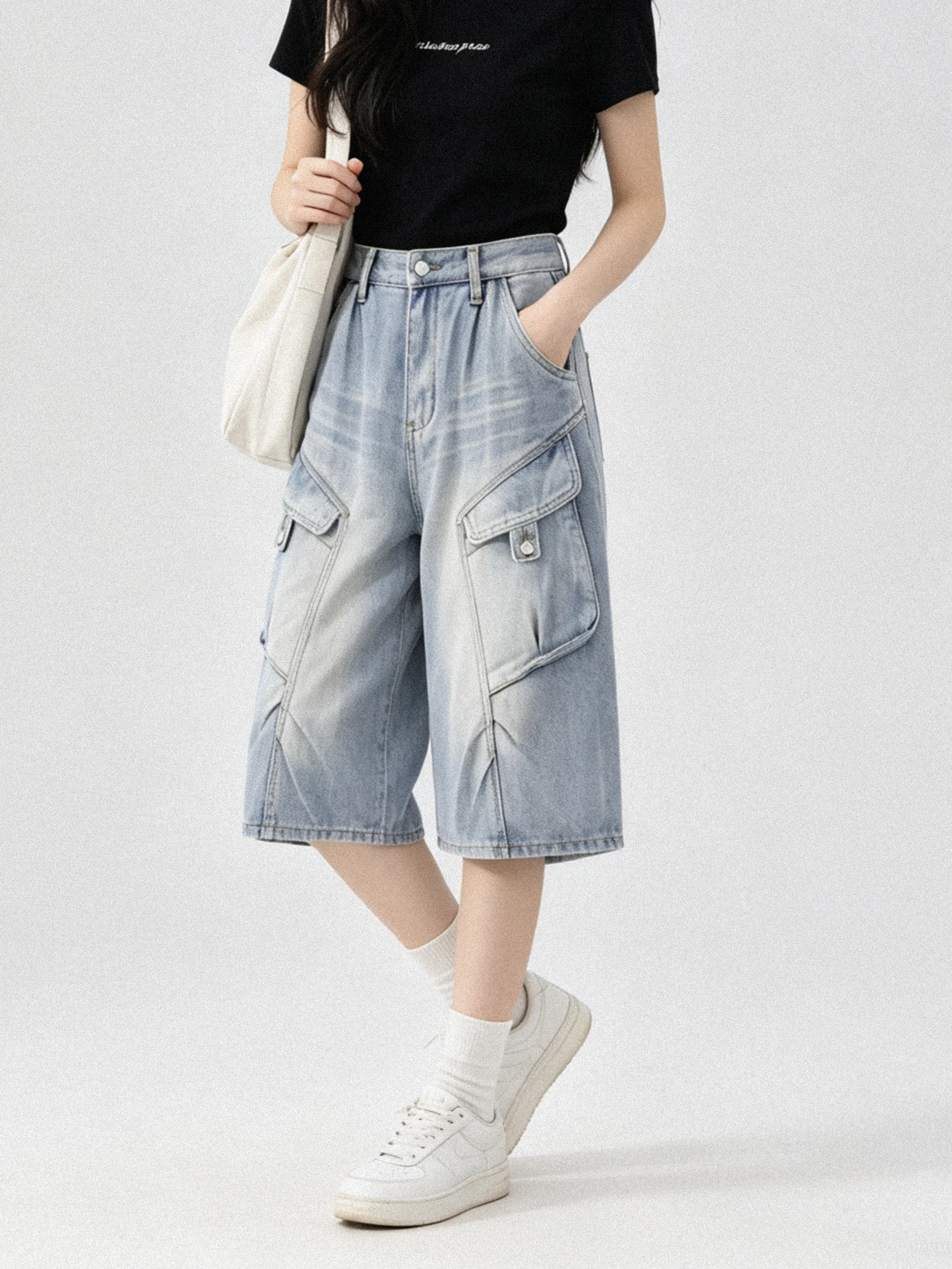 Low Waist Wide Leg Denim Jeans Korean Style Simple Skin-friendly Versatile Daily Commute Pants Autumn Anti-aging Quality Trou...