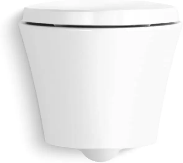 K-31539-0 Veil Wall-Hung Dula Flush Toilet, White