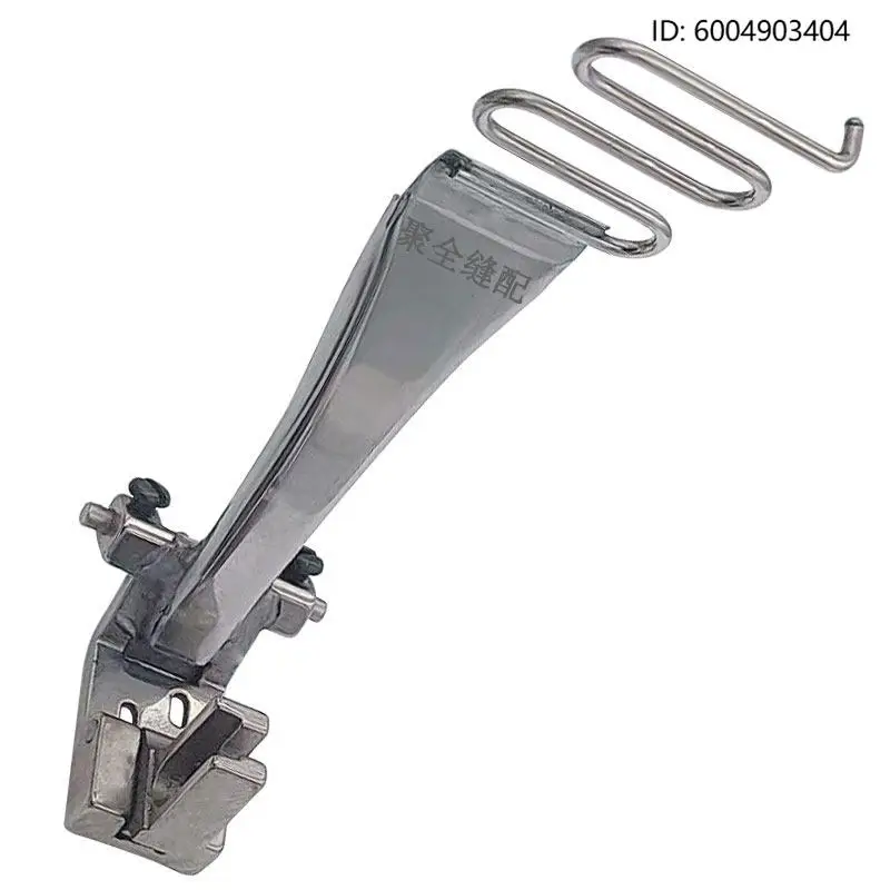 3800 chain double needle machine adjustable webbing tape folding cylinder 1/4 stitch pitch-3/8 pull barrel