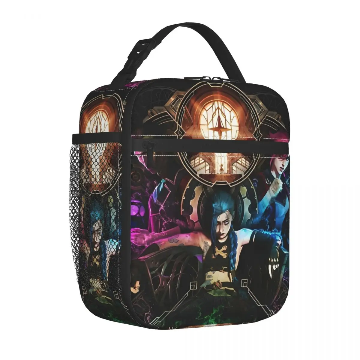 Arcane Insulated Lunch Bag Cooler Bag  Lunch Container Action Adventure Fantasy Leakproof Lunch Box Tote for Men Beach Outdoor