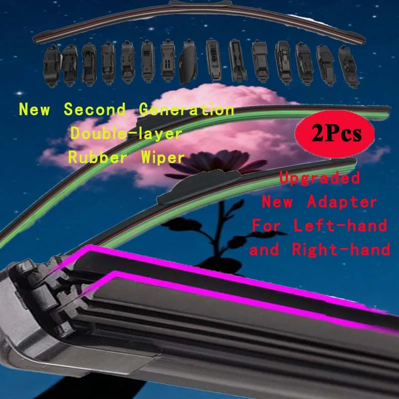 

For GREAT WALL C50 2011 2013 2015 2016 2017 2018 2019 Windscreen Windshield Brushes Accessories Washer Car Front Wiper Blade