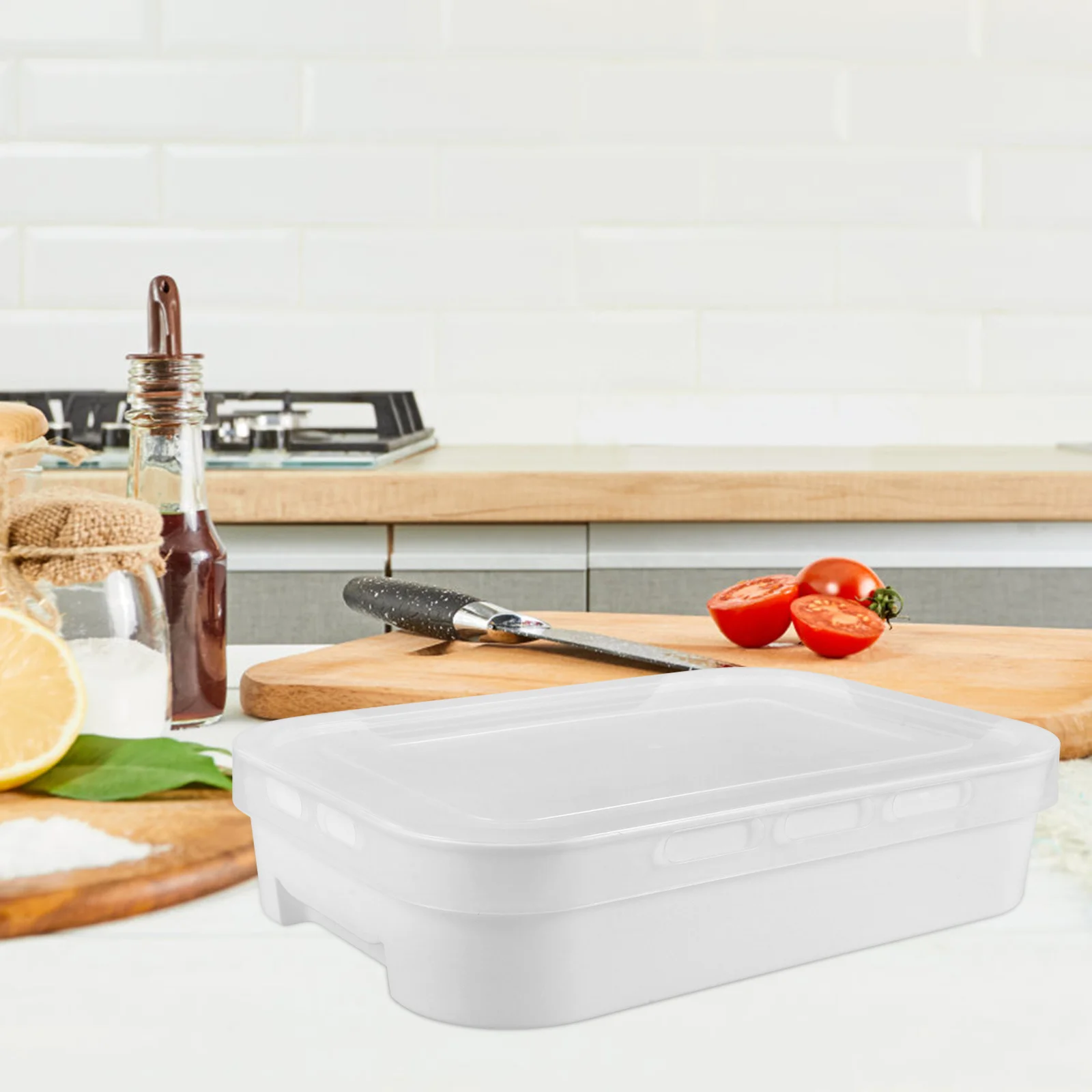 

2Pcs Clear Egg Holder 24 Eggs Stackable Multilayer Airflow Egg Storage Box Refrigerator Fresh Food Organizer Food Freezer Box