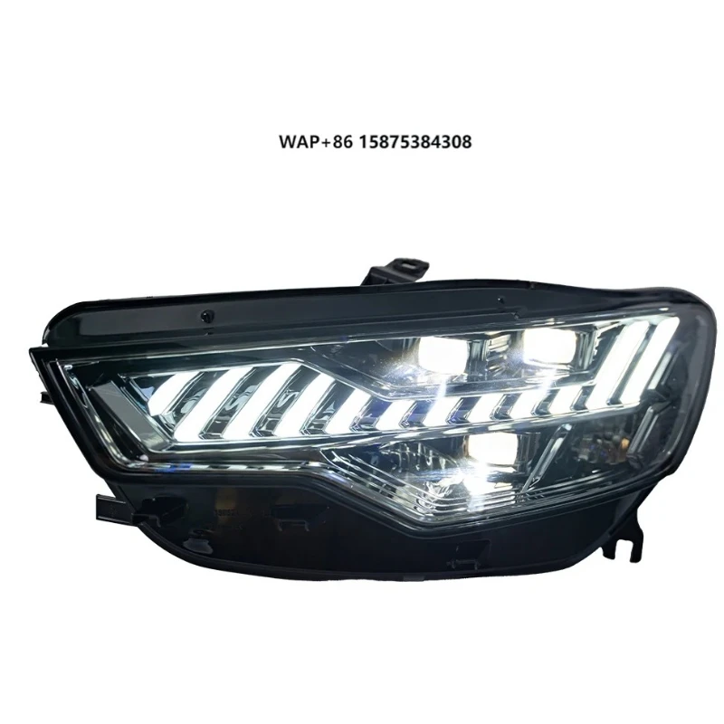 

Car Front Lamps Assembly for A6 C7 A6L S6 2012-2015 LED Auto Headlights Upgrade A7 Style Dual Projector Lens Accessories