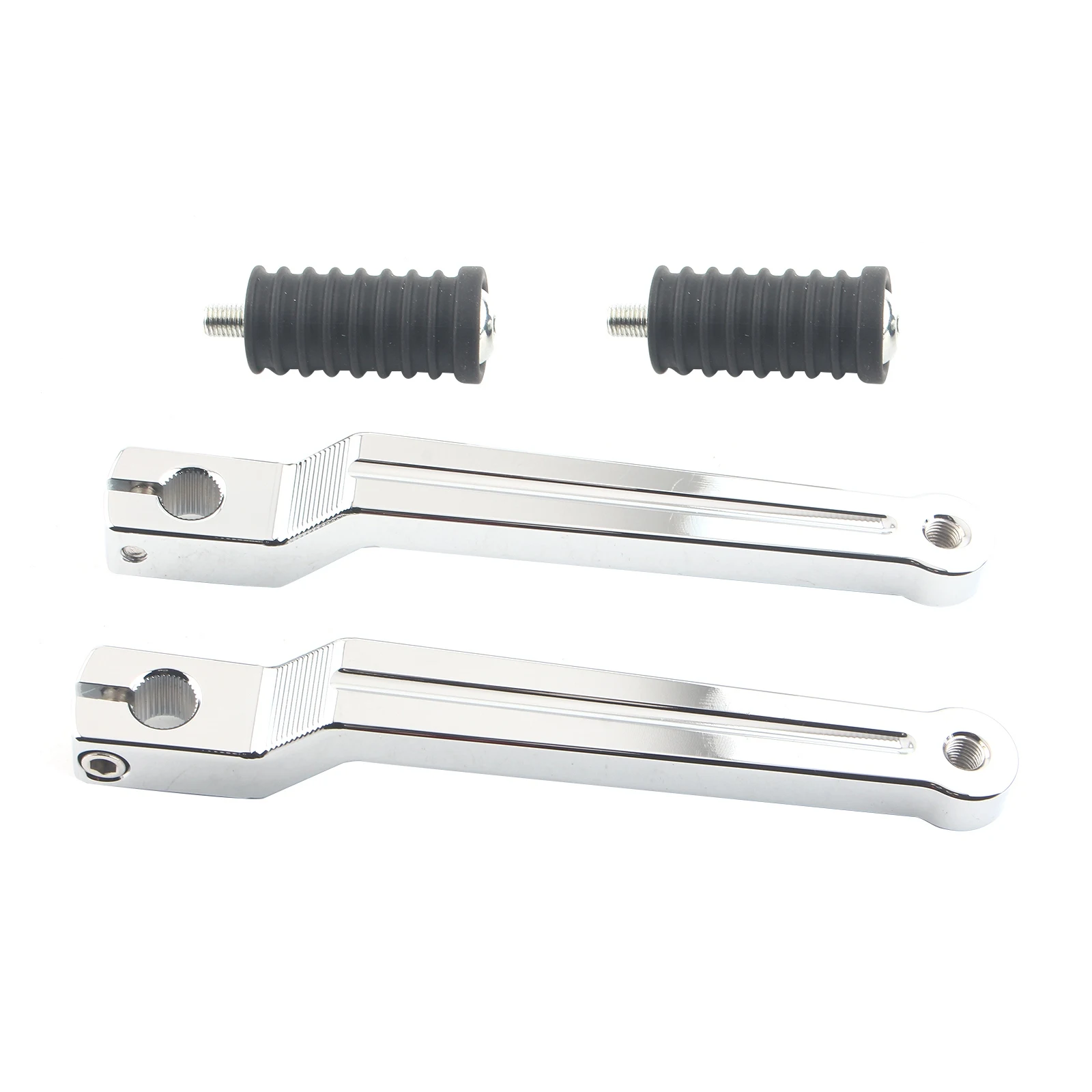 

Для мотоциклов Harley Road Glide King Softail FLHR: хромированный рычаг переключения передач (педаль) + подножка для переключения передач, ось рычага переключения передач