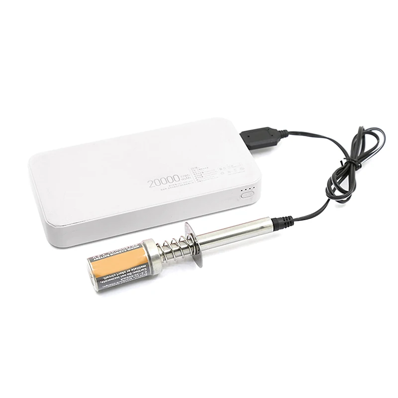 Igniter recarregável do plugue do fulgor com cabo de carregamento do USB, carregador do carro do RC, combustível modelo, RC, 1 PC