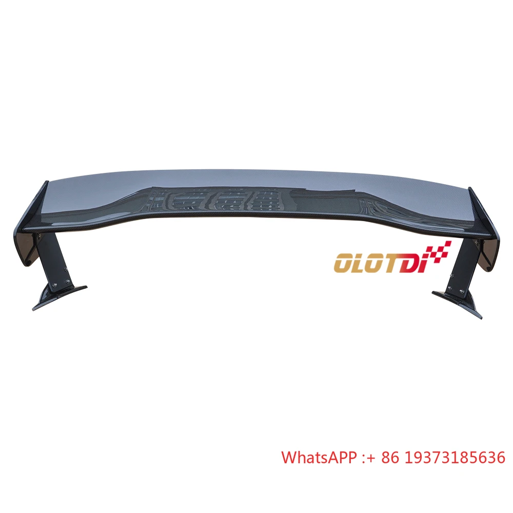 VTX-2V Style Carbon Fiber  Rear Trunk Lip Wing  Spoiler for Honda Civic Type R Hatchback FK7 FK8 10TH 2016-2019 Auto Tuning