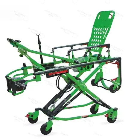 MT Hospital Emergency Automatic Electric Loading Ambulance Stretcher Medical Rescue First Aid Hospital Emergency Trolley