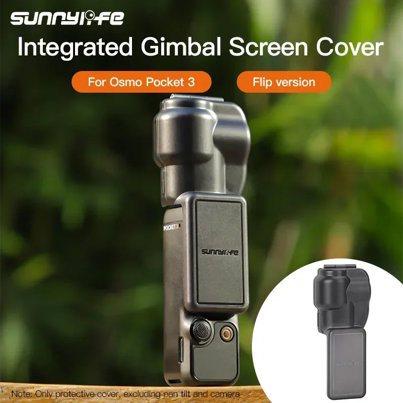 

Sunnylife For DJI Osmo Pocket 3 Silicone Protective Cover Anti-Scratch Head Lens Screen Handheld Gimbal Camera Protector Case