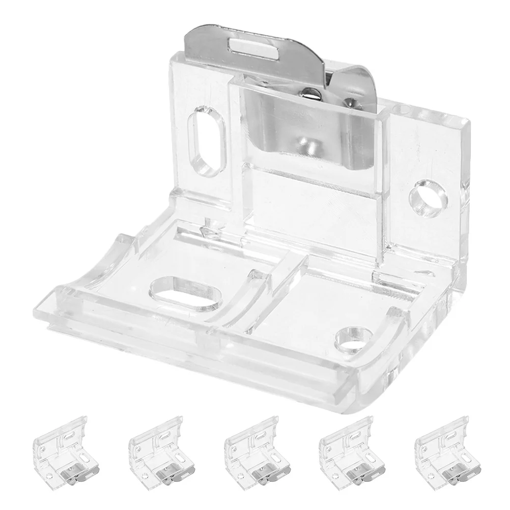 

6Pcs Roller Blind Brackets Side Fitting Metal Plastic for Window Blinds Repair Replacement Curtain Track Wall Mount Accessories
