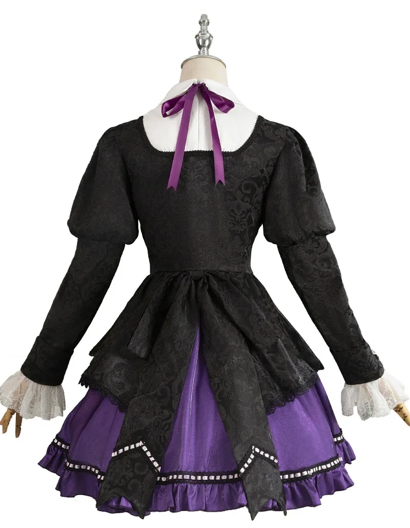 Anime Panty & Stocking with Garterbelt Anarchy Stocking Cosplay Costume Purple Evening Halloween Suits Women Girls Lolita Dress view 4