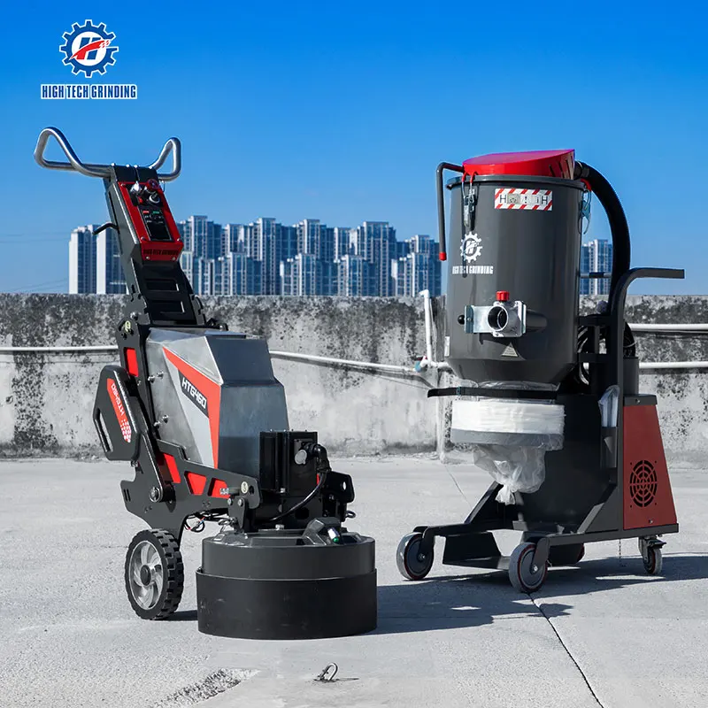 Single Phase 9 Heads Small Terrazzo Marble Epoxy Planetary Polisher Floor Grinding Polishing Machine Concrete Grinder