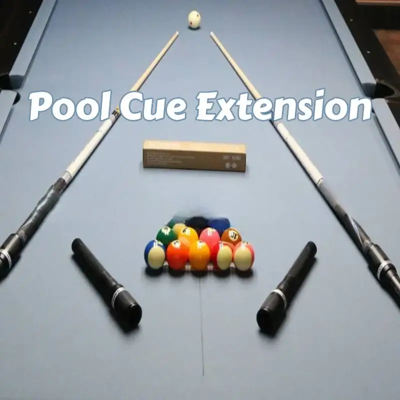 

Billiard Extension Pool Cue Lengthening Carom Cue Nine-Ball Club End Lengthener Pool Cue Extension Billiard Accessories