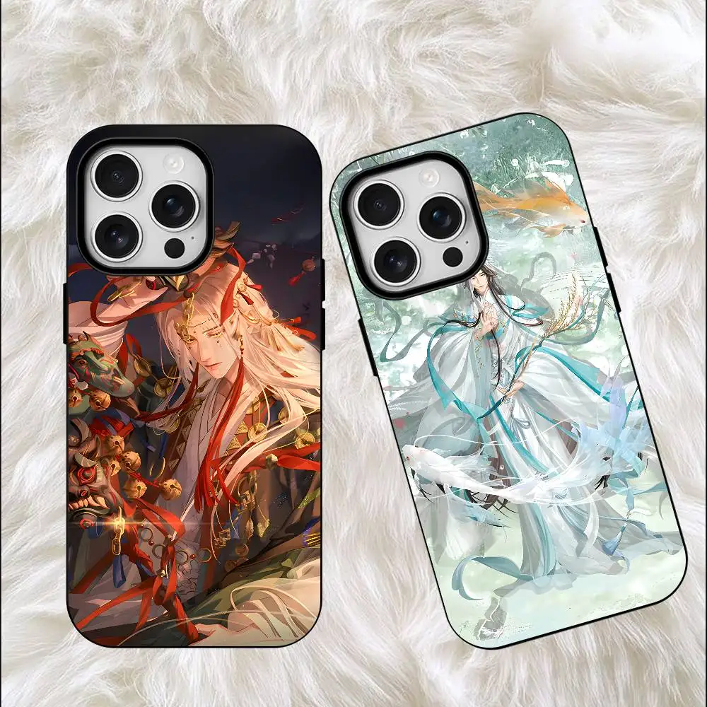 

Game Yuan Matte Silicone Soft Case For iPhone 17,17E,16,16E,15,14,13,12,11 Pro Max For Magnetic Shell Frosted Cover