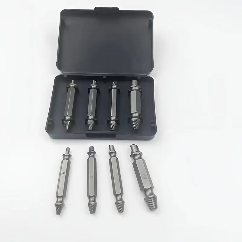 1pc Schraube Extractor Set Beschädigt Schraube Extractor Kit Abisoliert Schraube Extractor Set Doppel-Kopf DIY Hand Werkzeuge Gadgets geschenke Für M