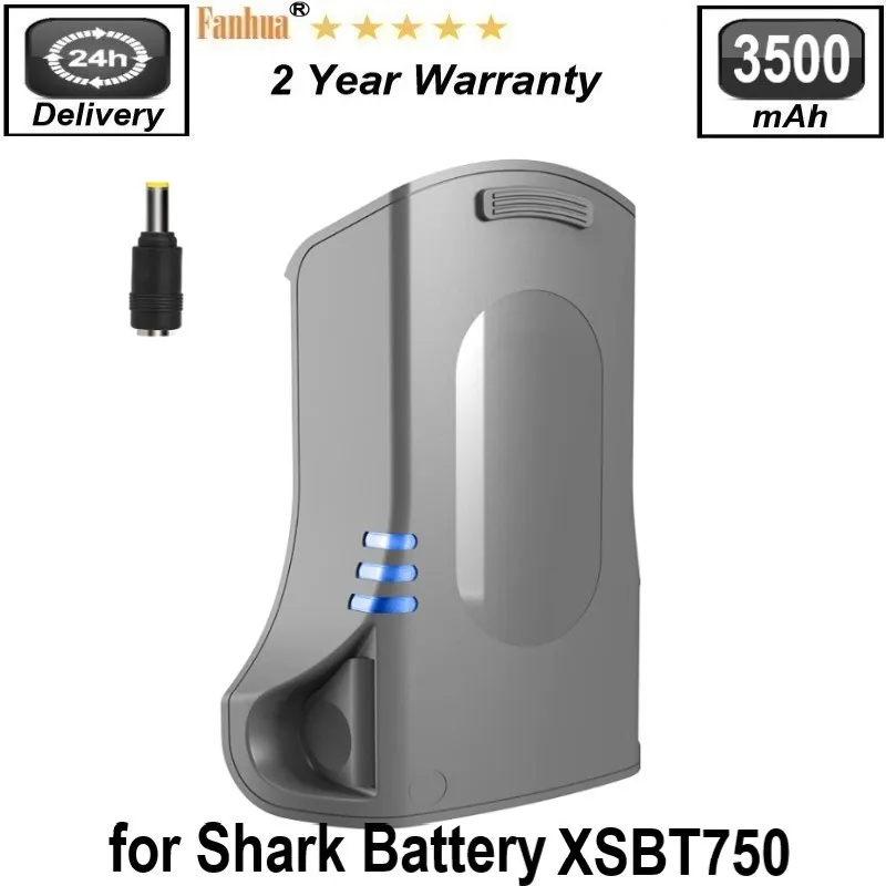 

for Shark Battery XSBT750 XSBT700 IZ462H IZ463H IZ201 IZ251 IZ482H IZ483H Cordless Vacuum Cleaners Battery 3500mAh 25.2V